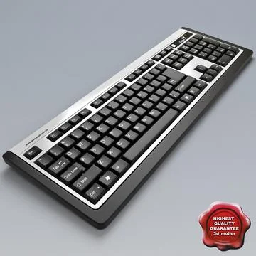 3D Model: Genius Keyboard ~ Buy Now #91443889 | Pond5