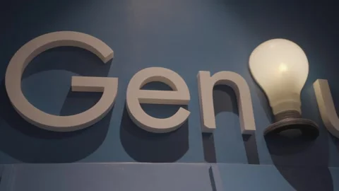 Genius sign Stock Footage 310629346