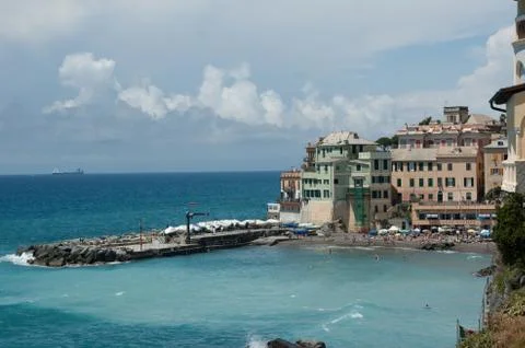 Genoa, Bogliasco Stock Photos