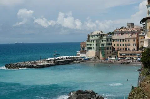 Genoa, Bogliasco Stock Photos