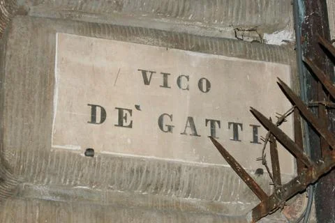 Genoa milepost Stock Photos