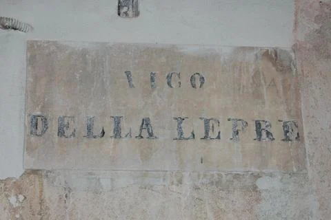 Genoa milepost Stock Photos