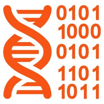 Genome Code Icon Illustrazione stock