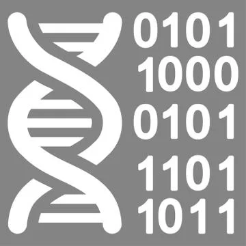 Genome Code Vector Icon イラスト素材