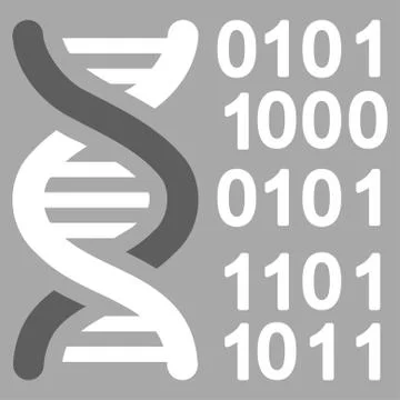 Genome Code Vector Icon イラスト素材