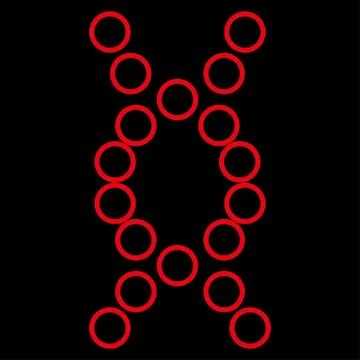 Genome Icon 스톡 일러스트