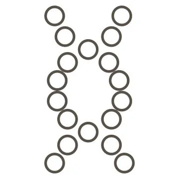 Genome Icon Stock Illustration