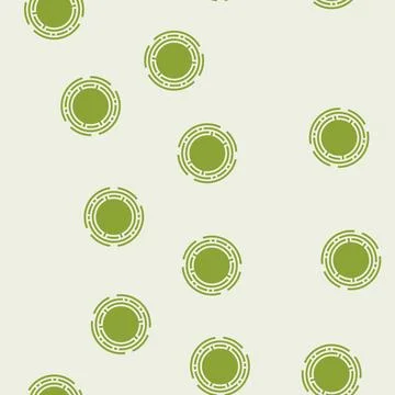 Genome map genetic engineering glyph seamless pattern 스톡 일러스트