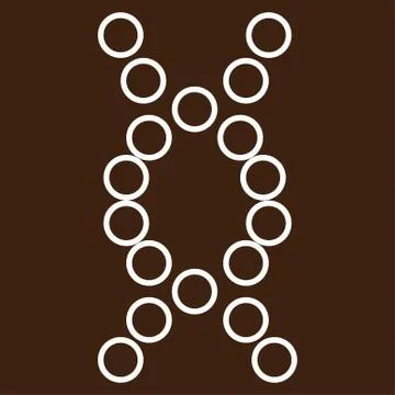 Genome Vector Icon 스톡 일러스트