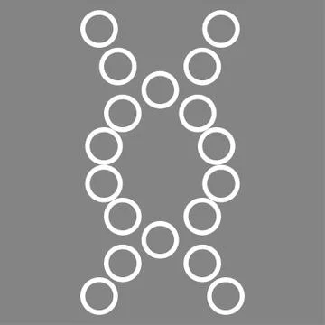 Genome Vector Icon 스톡 일러스트