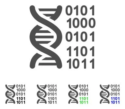 Genome Vector Icon イラスト素材