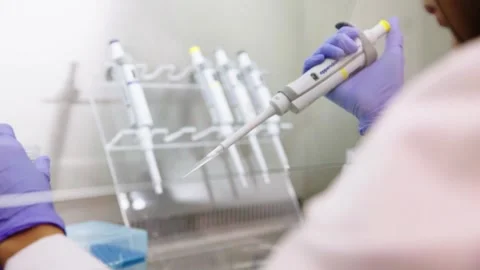 Genomics Lab technician Stock Footage 272156456