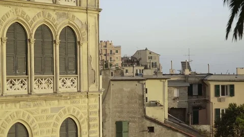 Genova Buildings View 4K Stock Footage 76665870