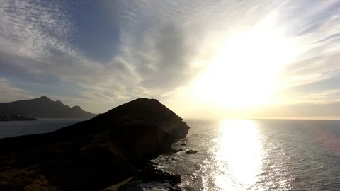 The Genoveses beach under the blue sky Video stock 90773743