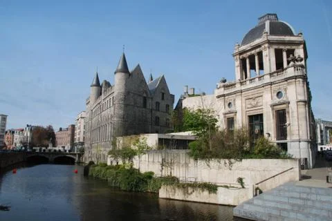Gent Castle Stock Photos