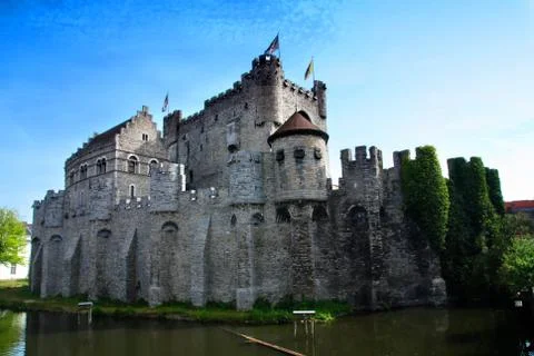 Gent Castle Stock Photos