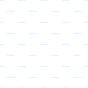Gentle blue cloud shapes creating seamless pattern Illustrazione stock