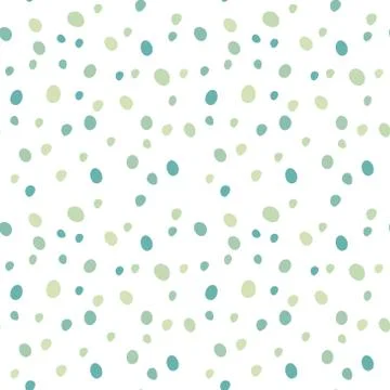 Gentle blue dots seamless pattern 스톡 일러스트
