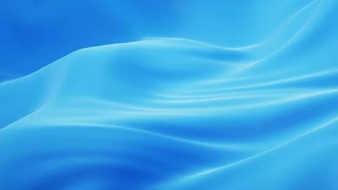 Gentle blue liquid waves slowly flowing in abstract background motion Stock Footage 327109662