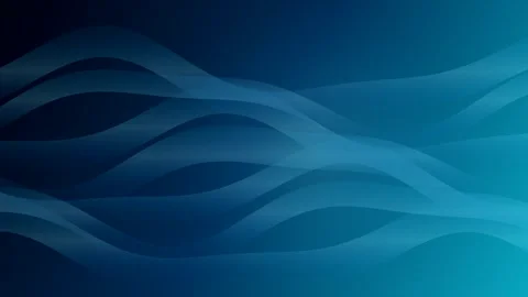 Gentle Blue Wave Layers Drifting Horizontally Across Dark Background 스톡 동영상 347983831