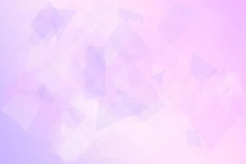 A gentle cluster of lavender translucent triangles spreads over a smooth so.. Ilustração Stock