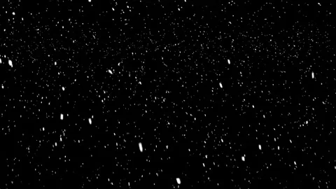 Gentle Falling Snow Seamless Winter Background For Video Projects Stock Footage 313663053