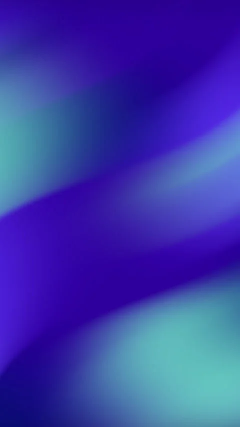 Gentle flow of gradient colour washes across the canvas in a blue and teal .. Stock Footage 315326382