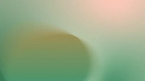Gentle green and beige gradient with soft curves and light grain. Seamless loop Vídeo Stock 309700742