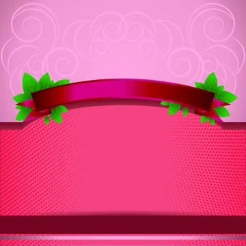 Gentle invitation background Stock Illustration