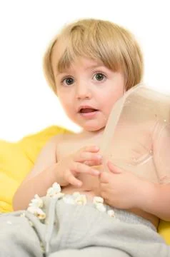 Gentle kid Stock Photos