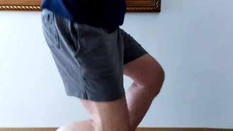 Gentle Knee Release: Ease Stiffness and Restore Natural Motion Stock Footage 315340331