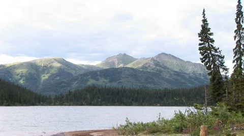 Gentle lake Stock Footage 637261