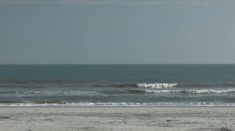 Gentle Ocean Surf Stock Footage 54757720