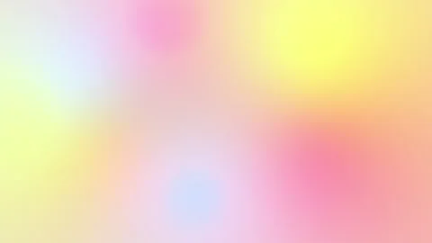 A gentle, pastel abstract gradient animation featuring soft yellow, pink, and Stock Footage 307640618
