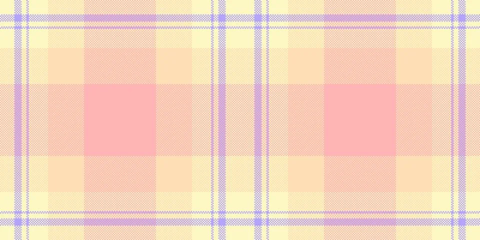 Gentle pastel plaid pattern with a retro pixelated feel. Ideal for background Illustrazione stock