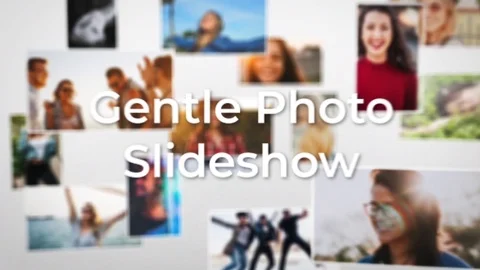 Gentle Photo Slideshow 스톡 After Effects