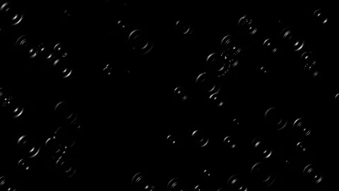 Gentle rain drizzle effect on dark surface, soft water drops creating subtl.. Stock Footage 312335842