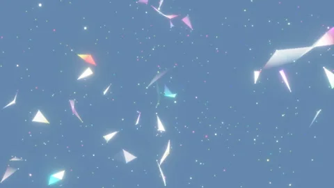 Gentle rainbow background.Computer generated loop animation. Modern background Stock Footage 99711184