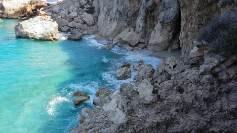 Gentle sea waves. Stock Footage 140489876