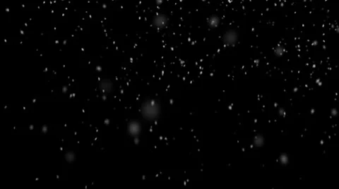 Gentle snow falling masked Stock Footage 33473257