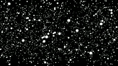 Gentle snow - seamless Loop, easy keying (luma, track matte) Stock Footage 11447276