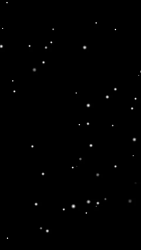 Gentle snowflakes falling slowly on vertical dark background for winter overlays Stock Footage 342036357
