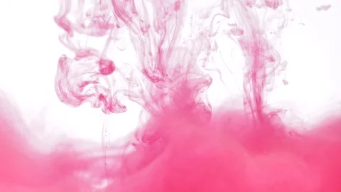 Gentle splashes of pink paint 스톡 동영상 165973029