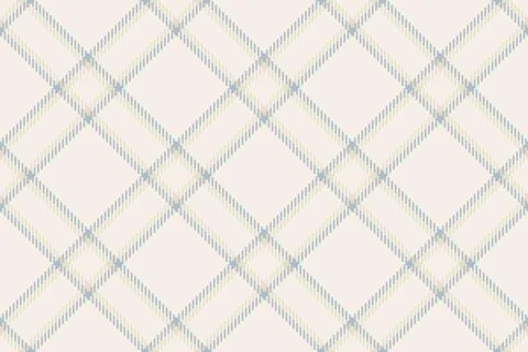 Gentle, textured plaid pattern. Soft blues  creams create a calming, subtle c 스톡 일러스트