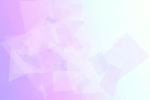 Gentle translucent triangles overlap across warm yellow and pink gradients,.. Illustrazione stock