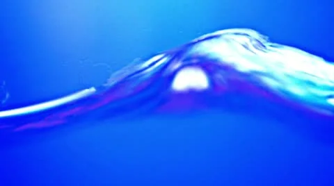 Gentle Water Waves Stock-Footage 12379311