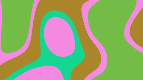 Gentle Waves: Abstract Vertical Lines in Soft Colors Stock Footage 310641272