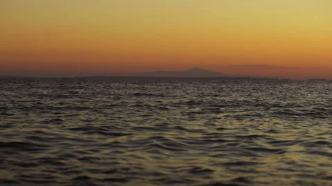 Gentle waves of ocean Stock Footage 213061537