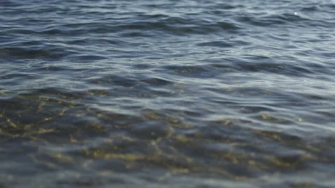 Gentle waves of ocean Stock Footage 213095776