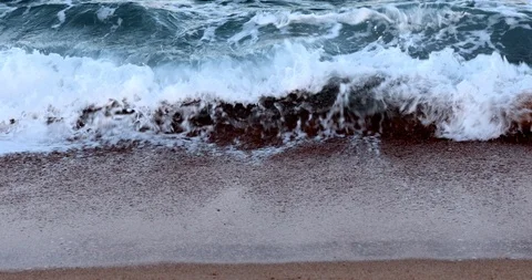 Gentle waves sea Video stock 94897714